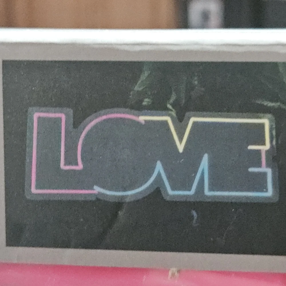 Love Mirror Light with Neon Colors